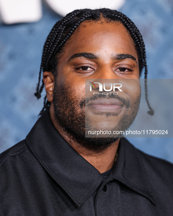 Malcolm Washington arrives at the Los Angeles Premiere Of Netflix's 'The Piano Lesson' held at The Egyptian Theatre Hollywood on November 19...