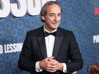 Alexandre Desplat arrives at the Los Angeles Premiere Of Netflix's 'The Piano Lesson' held at The Egyptian Theatre Hollywood on November 19,...