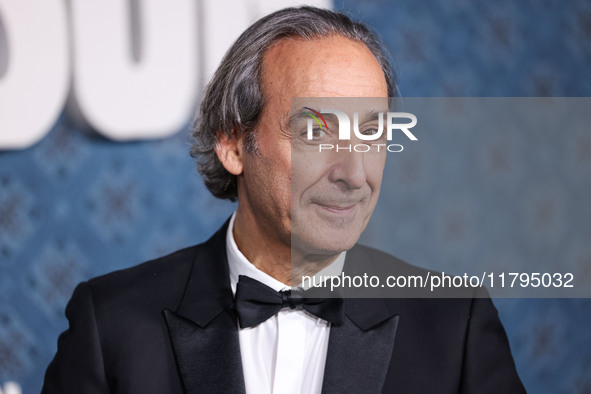 Alexandre Desplat arrives at the Los Angeles Premiere Of Netflix's 'The Piano Lesson' held at The Egyptian Theatre Hollywood on November 19,...