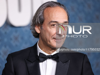 Alexandre Desplat arrives at the Los Angeles Premiere Of Netflix's 'The Piano Lesson' held at The Egyptian Theatre Hollywood on November 19,...