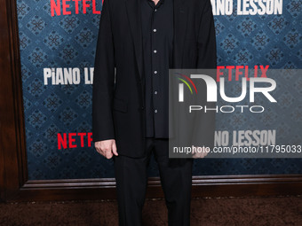 Todd Black arrives at the Los Angeles Premiere Of Netflix's 'The Piano Lesson' held at The Egyptian Theatre Hollywood on November 19, 2024 i...