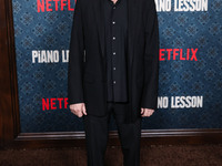 Todd Black arrives at the Los Angeles Premiere Of Netflix's 'The Piano Lesson' held at The Egyptian Theatre Hollywood on November 19, 2024 i...