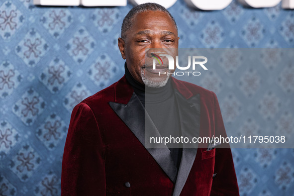 Michael Potts arrives at the Los Angeles Premiere Of Netflix's 'The Piano Lesson' held at The Egyptian Theatre Hollywood on November 19, 202...