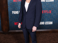 Pressly Coker arrives at the Los Angeles Premiere Of Netflix's 'The Piano Lesson' held at The Egyptian Theatre Hollywood on November 19, 202...