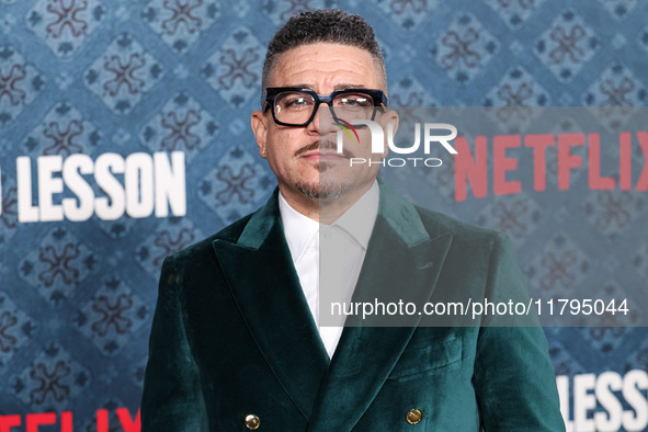 Virgil Williams arrives at the Los Angeles Premiere Of Netflix's 'The Piano Lesson' held at The Egyptian Theatre Hollywood on November 19, 2...