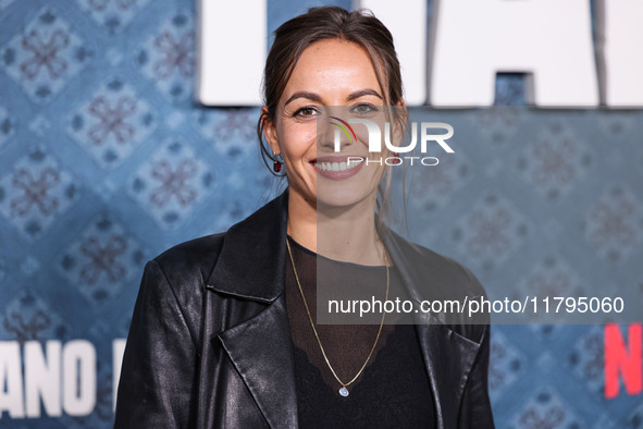 Antonia Desplat arrives at the Los Angeles Premiere Of Netflix's 'The Piano Lesson' held at The Egyptian Theatre Hollywood on November 19, 2...