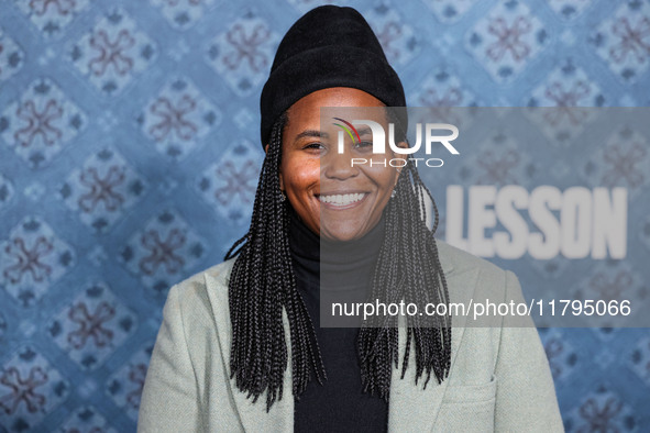 Katia Washington arrives at the Los Angeles Premiere Of Netflix's 'The Piano Lesson' held at The Egyptian Theatre Hollywood on November 19,...