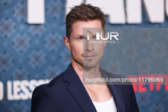 Pressly Coker arrives at the Los Angeles Premiere Of Netflix's 'The Piano Lesson' held at The Egyptian Theatre Hollywood on November 19, 202...