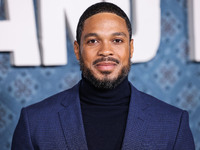 Ray Fisher arrives at the Los Angeles Premiere Of Netflix's 'The Piano Lesson' held at The Egyptian Theatre Hollywood on November 19, 2024 i...