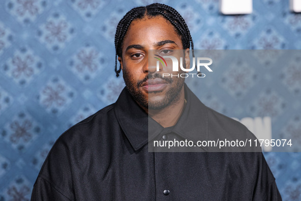 Malcolm Washington arrives at the Los Angeles Premiere Of Netflix's 'The Piano Lesson' held at The Egyptian Theatre Hollywood on November 19...