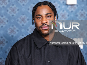 Malcolm Washington arrives at the Los Angeles Premiere Of Netflix's 'The Piano Lesson' held at The Egyptian Theatre Hollywood on November 19...