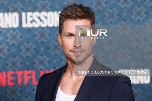 Pressly Coker arrives at the Los Angeles Premiere Of Netflix's 'The Piano Lesson' held at The Egyptian Theatre Hollywood on November 19, 202...