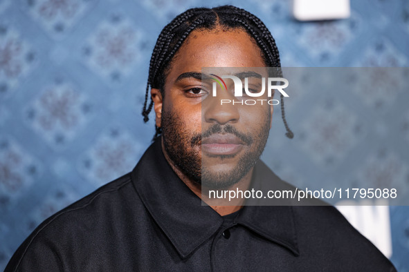 Malcolm Washington arrives at the Los Angeles Premiere Of Netflix's 'The Piano Lesson' held at The Egyptian Theatre Hollywood on November 19...