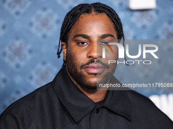 Malcolm Washington arrives at the Los Angeles Premiere Of Netflix's 'The Piano Lesson' held at The Egyptian Theatre Hollywood on November 19...