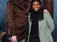 Colleen Washington and Katia Washington arrive at the Los Angeles Premiere Of Netflix's 'The Piano Lesson' held at The Egyptian Theatre Holl...