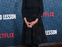 Deva Anderson arrives at the Los Angeles Premiere Of Netflix's 'The Piano Lesson' held at The Egyptian Theatre Hollywood on November 19, 202...