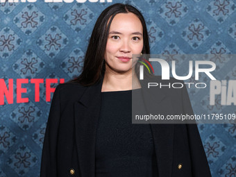 Rachel Lautzenheiser arrives at the Los Angeles Premiere Of Netflix's 'The Piano Lesson' held at The Egyptian Theatre Hollywood on November...