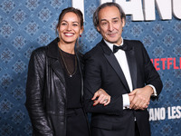 Antonia Desplat and father Alexandre Desplat arrive at the Los Angeles Premiere Of Netflix's 'The Piano Lesson' held at The Egyptian Theatre...