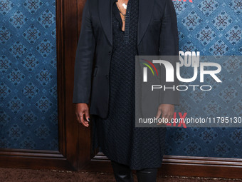 Lawrence Davis arrives at the Los Angeles Premiere Of Netflix's 'The Piano Lesson' held at The Egyptian Theatre Hollywood on November 19, 20...