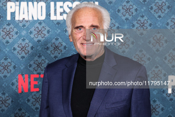 Joe Cortese arrives at the Los Angeles Premiere Of Netflix's 'The Piano Lesson' held at The Egyptian Theatre Hollywood on November 19, 2024...