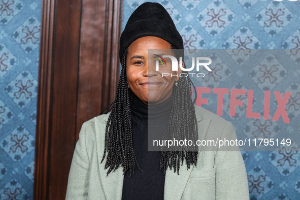 Katia Washington arrives at the Los Angeles Premiere Of Netflix's 'The Piano Lesson' held at The Egyptian Theatre Hollywood on November 19,...