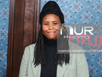 Katia Washington arrives at the Los Angeles Premiere Of Netflix's 'The Piano Lesson' held at The Egyptian Theatre Hollywood on November 19,...