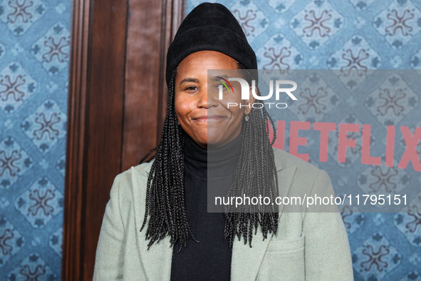 Katia Washington arrives at the Los Angeles Premiere Of Netflix's 'The Piano Lesson' held at The Egyptian Theatre Hollywood on November 19,...