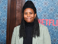 Katia Washington arrives at the Los Angeles Premiere Of Netflix's 'The Piano Lesson' held at The Egyptian Theatre Hollywood on November 19,...