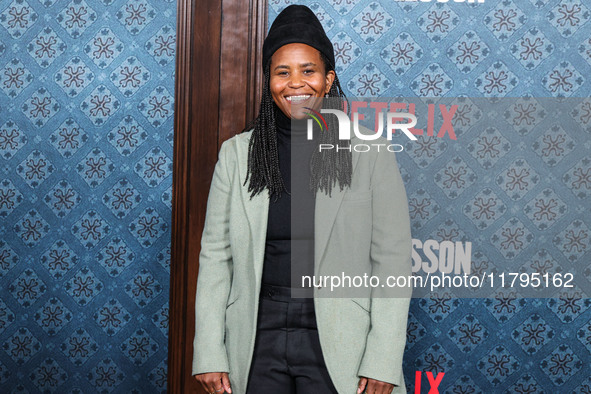 Katia Washington arrives at the Los Angeles Premiere Of Netflix's 'The Piano Lesson' held at The Egyptian Theatre Hollywood on November 19,...