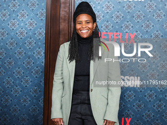 Katia Washington arrives at the Los Angeles Premiere Of Netflix's 'The Piano Lesson' held at The Egyptian Theatre Hollywood on November 19,...