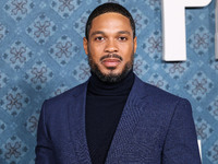 Ray Fisher arrives at the Los Angeles Premiere Of Netflix's 'The Piano Lesson' held at The Egyptian Theatre Hollywood on November 19, 2024 i...