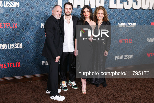 Todd Black arrives at the Los Angeles Premiere Of Netflix's 'The Piano Lesson' held at The Egyptian Theatre Hollywood on November 19, 2024 i...