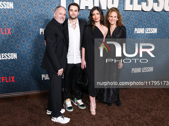 Todd Black arrives at the Los Angeles Premiere Of Netflix's 'The Piano Lesson' held at The Egyptian Theatre Hollywood on November 19, 2024 i...