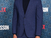 Ray Fisher arrives at the Los Angeles Premiere Of Netflix's 'The Piano Lesson' held at The Egyptian Theatre Hollywood on November 19, 2024 i...