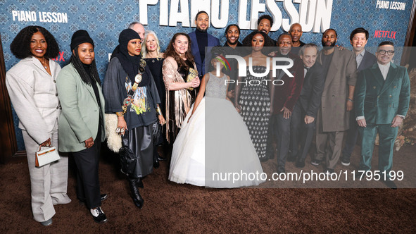 Pauletta Washington, Katia Washington, Erykah Badu, Todd Black, Jennifer Roth, Constanza Romero, Ray Fisher, Skylar Aleece Smith, Malcolm Wa...