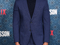 Ray Fisher arrives at the Los Angeles Premiere Of Netflix's 'The Piano Lesson' held at The Egyptian Theatre Hollywood on November 19, 2024 i...