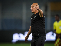 Hossam Hassan is the head coach of the Egypt team during the Africa Cup of Nations Qualifiers match between Egypt and Botswana at 30 June Ai...