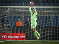 Mostafa Shobeir of the Egypt team plays during the Africa Cup of Nations Qualifiers match between Egypt and Botswana at 30 June Air Defence...