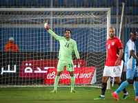 Mostafa Shobeir of the Egypt team plays during the Africa Cup of Nations Qualifiers match between Egypt and Botswana at 30 June Air Defence...