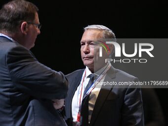 Jean-Michel Fauvergue, former MP for Seine-et-Marne and former commander of R.A.I.D, participates in the 106th session of the Congress of Ma...