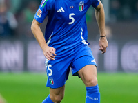 Manuel Locatelli of Italy during the UEFA Nations League 2024/25 League A Group 2 match between Italy and France at Stadio Giuseppe Meazza o...