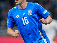 Davide Frattesi of Italy looks on during the UEFA Nations League 2024/25 League A Group 2 match between Italy and France at Stadio Giuseppe...