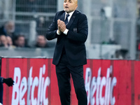 Luciano Spalletti head coach of Italy reacts during the UEFA Nations League 2024/25 League A Group 2 match between Italy and France at Stadi...