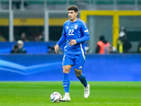 Giovanni Di Lorenzo of Italy during the UEFA Nations League 2024/25 League A Group 2 match between Italy and France at Stadio Giuseppe Meazz...