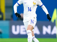 Adrien Rabiot of France during the UEFA Nations League 2024/25 League A Group 2 match between Italy and France at Stadio Giuseppe Meazza on...