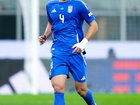 Alessandro Buongiorno of Italy during the UEFA Nations League 2024/25 League A Group 2 match between Italy and France at Stadio Giuseppe Mea...