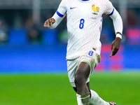 Manu Kone' of France during the UEFA Nations League 2024/25 League A Group 2 match between Italy and France at Stadio Giuseppe Meazza on Nov...