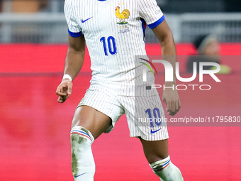 Christopher Nkunku of France during the UEFA Nations League 2024/25 League A Group 2 match between Italy and France at Stadio Giuseppe Meazz...