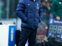 Didier Deschamps head coach of France looks on during the UEFA Nations League 2024/25 League A Group 2 match between Italy and France at Sta...