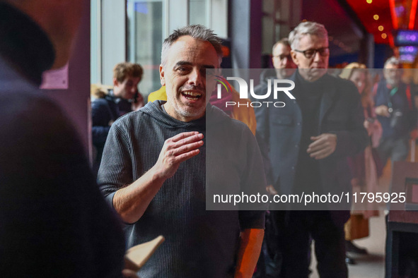 Director Joel Souza attends the world premiere of  ' Rust ' film during the 32nd International Film Festival Energa CAMERIMAGE in Torun, Pol...